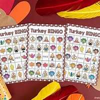 Turkey Bingo